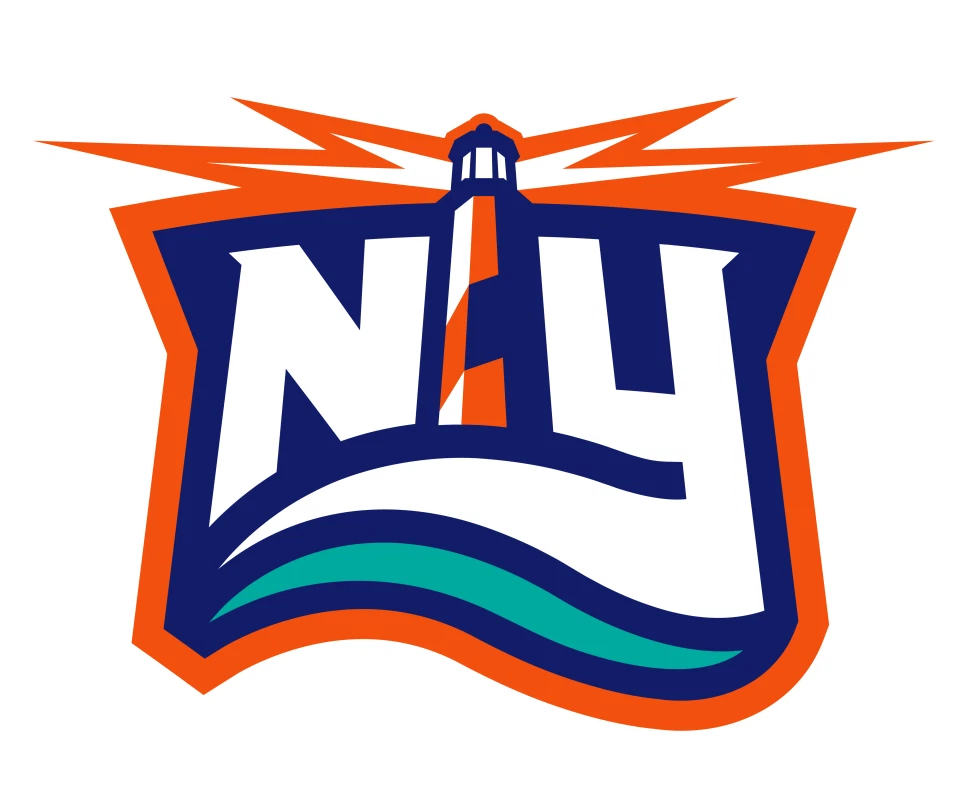 New York Islanders sticker logo NHL weatherproof bumper vinyl decal - Image 1 of 1