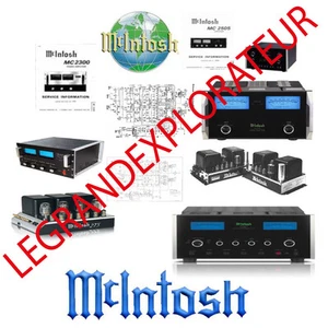 Ultimate McIntosh Operation Repair Service Manual y Esquemas 690 manuales DVD - Imagen 1 de 1