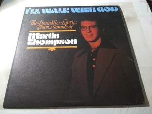 Martin Thompson – I'll Walk With Gods VG+ Original Burlap Sound Inc Record 1977 - Picture 1 of 4