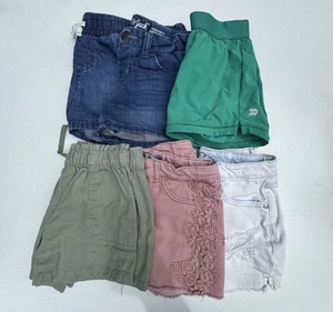Girls Shorts Lot of 6 Size 7/8 (see description for brands) - Picture 1 of 13