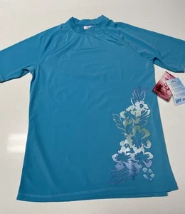 Camisa Kanu Surf Para Mujer UPF 50+ Manga S Activa Antigolpes L Azul Aqua - Imagen 1 de 8