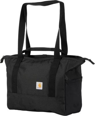 Carhartt Horizontal Zip Classic Laptop Tote Bag, Durable One Size, Black  - Image 1 of 4