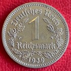 1 Reichsmark 3. Reich 1939 A ss  KM#78