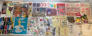 Antique Vintage Collectibles Lot 155 Junk Drawer Coins Cards Collectibles Toys - Picture 1 of 19