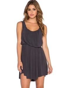 Free People Cupro True As Love Dress Mini Sexy Black Size Sm Grechian MINT - Picture 1 of 11