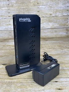 Estación de Acoplamiento HDMI Enchufable UD-3900z USB 3.0 - Soporte para Monitor Dual, Ethernet - Imagen 1 de 15