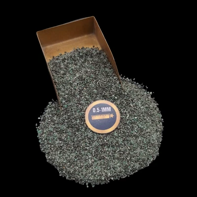 Pyrite Emerald Crushed Sand Powder 0.5-1mm | Craft, Jewelry Making, Healing - Image 1 of 4