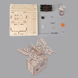 Butterfly Flying Gear Assembly Experiment Kit Electrical Projects Assembly - Picture 1 of 4