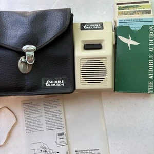 Microsonics Microphonograph EB-6 with CARDS AUDIBLE AUDUBON Rare Birds See Detai - Picture 1 of 8
