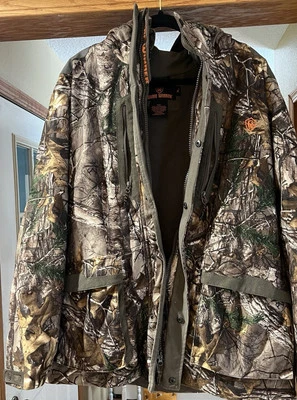Men’s Game Winner Hooded Camo Jacket Coat W/ Removable Inside Shell Size XL - Image 1 of 4
