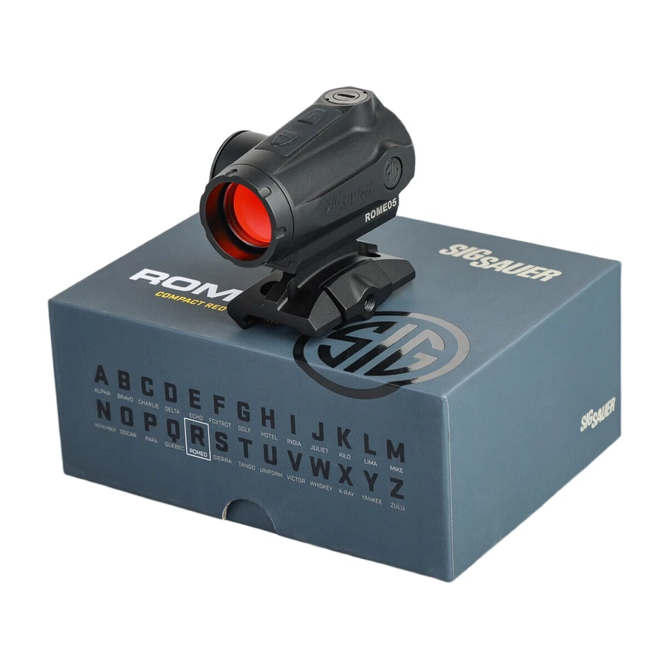 SIG SAUER ROMEO5 Gen 2 1x20mm Compact Red/Green dot 2 MOA Reflex Sight For Rifle