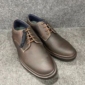 Scarpa Clarks Burchill Derby da uomo taglia US 10,5 M in pelle cera d'api - Foto 1 di 7