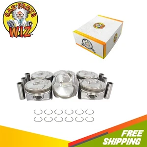 Engine Piston Set Fits 14-22 GMC Express 2500 4.3L LV1 LV3 - Picture 1 of 4