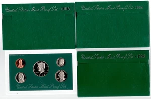 1994, 1995 and 1996 Proof Sets, OGP & COA - Picture 1 of 1