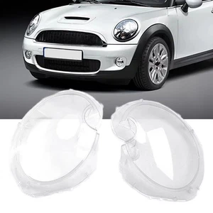 Front Headlight Clear Lens Cover for Mini Cooper R56 Hatchback Model 2009 2013 - Picture 1 of 12