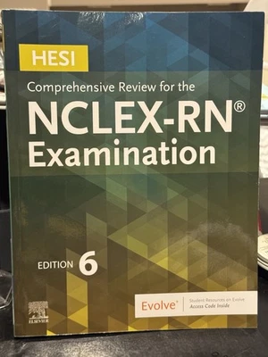 Hesi Comprehensive Review For The NCLEX-RN Examination Edition 6  - Image 1 of 4