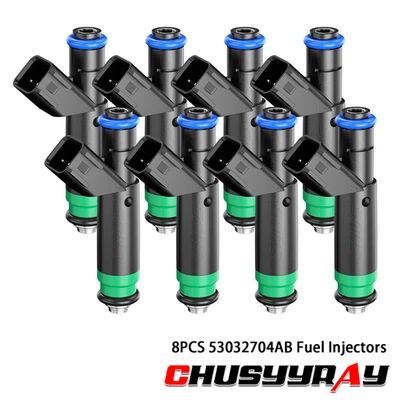 Inyector de combustible 8* para Chrysler Aspen Dodge Dakota Ram 1500 Jeep Mitsubishi 4,7 L Foto 1 de 4