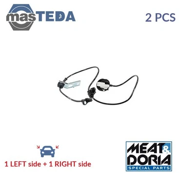 901176 ABS WHEEL SPEED SENSOR PAIR REAR MEAT & DORIA 2PCS NEW OE REPLACEMENT - Image 1 of 4