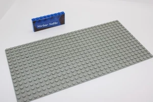 Lego (c) 1x placa base 16x32 - 3857 - gris claro antiguo - placa - gris claro - plana - Imagen 1 de 1