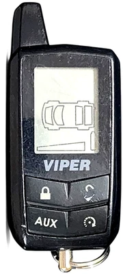 Viper 7345V 2-Way LCD Car Alarm Starter KeyLESS KEY FOB Remote Control EZSDEI489 - Image 1 of 4