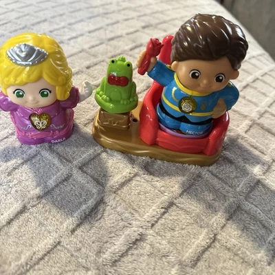 Vtech Go Go Smart Friends Prince Hector & His Throne With  Princess Darla Lot - Image 1 of 4