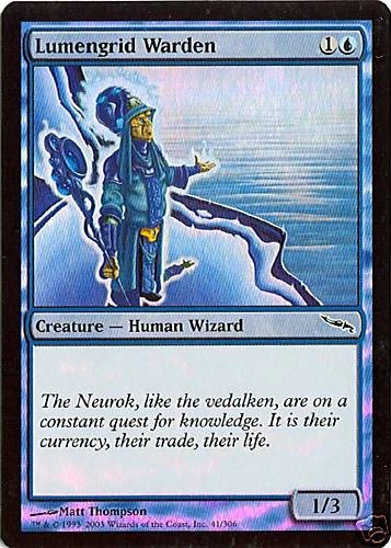 MTG - Mirrodin - Lumengrid Warden - 2X - Foil - NM - Image 1 of 1