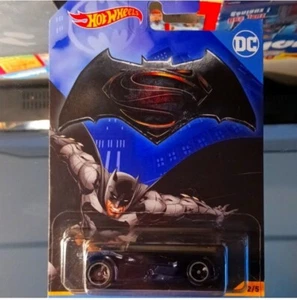 Hot Wheels Batman V Superman Batmobile, OneSize, Metallic Blue. - Picture 1 of 6