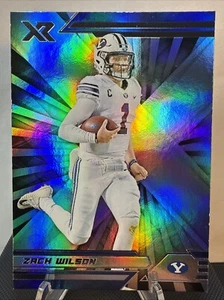 2022 Panini Chronicles Draft Picks Zach Wilson XR #23 New York Jets BYU Cougars - Picture 1 of 2