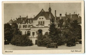 Ak Marienbad Café Rübezahl 30er Jahre - Imagen 1 de 2