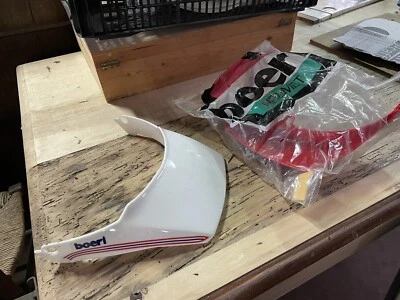 frontino visiera casco boeri  d'epoca para sole    *pesolemotors* - Immagine 1 di 4