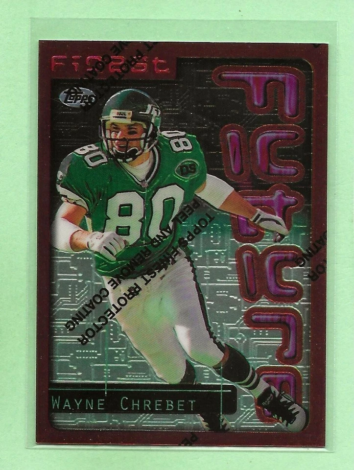 WAYNE CHREBET - 1996 Topps Finest "Future" - #76 - Jets - Comb. Shipping - #2 - Image 1 of 1
