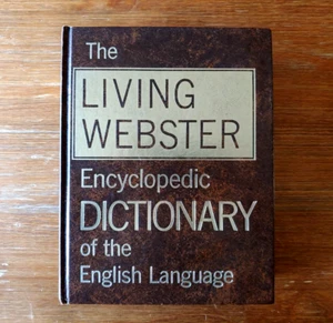 The Living Webster Encyclopedic Dictionary Of The English Language - Hardcover - Picture 1 of 8