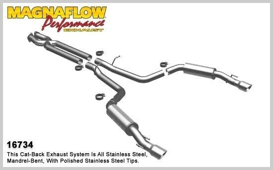 Sistema de escape Magnaflow Competition Series Cat-Back para Pontiac GTO Foto 1 de 1