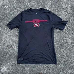 New Era San Francisco 49ers Shirt Size Medium NFL Combine Authentic Short Sleeve - Picture 1 of 7