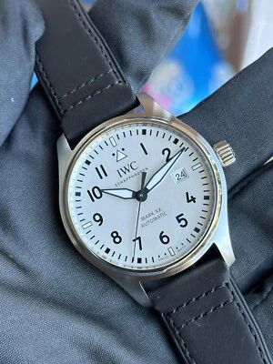 IWC Pilots Mark XX Stainless Steel Automatic 40 mm WHITE Watch IW328207 - Image 1 of 4