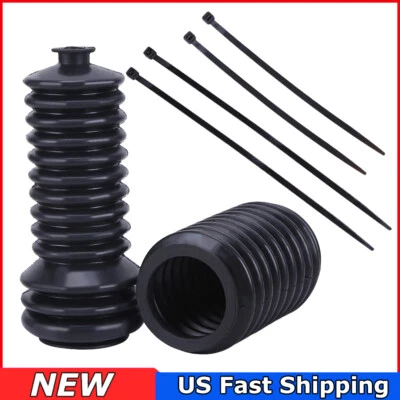 Pair Steering Rack Boots For Polaris RZR 4 900 EPS 2014 2015 2016 2017 2018 NEW - Изображение 1 из 4