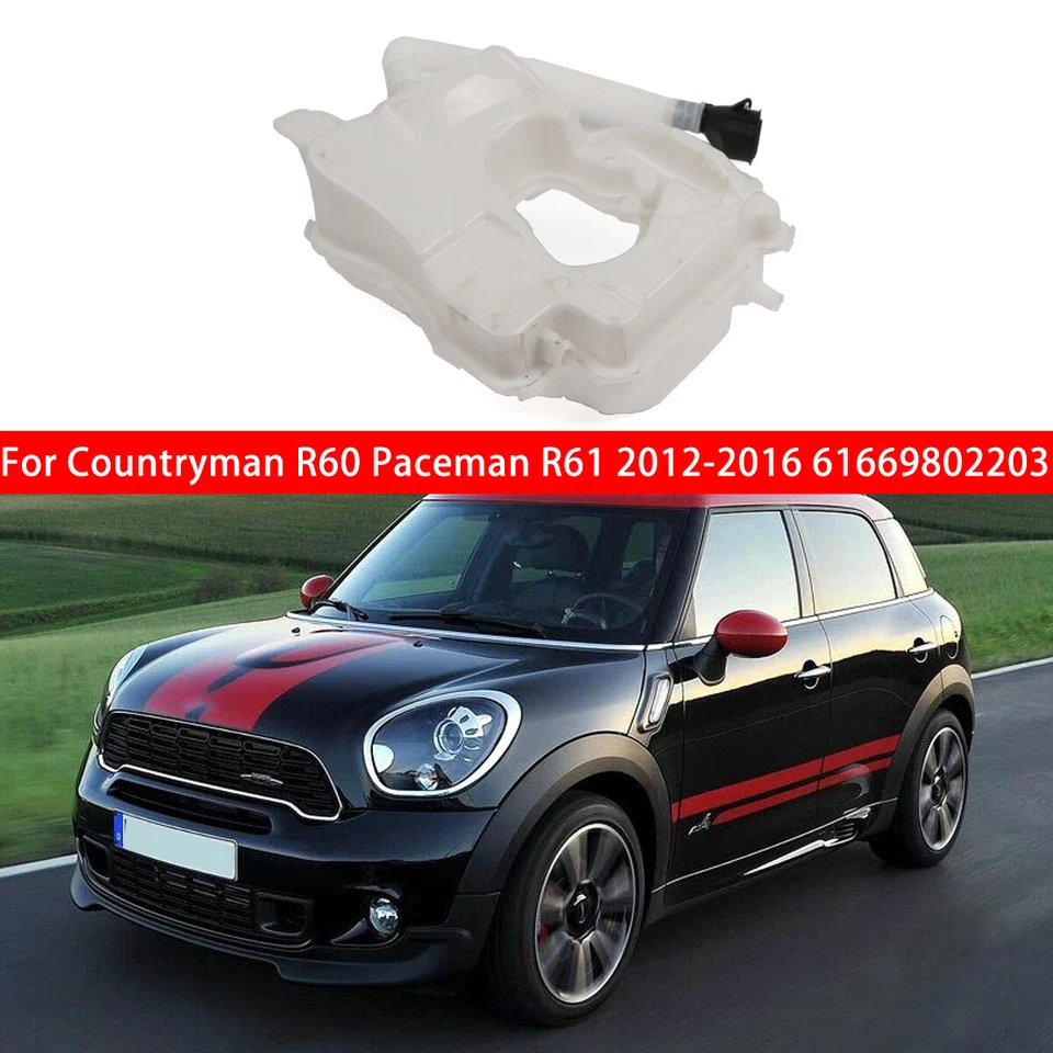 Car Washer Fluid Reservoir For Countryman R60 Paceman R61 2012-2016 61669802203 - Image 1 of 4