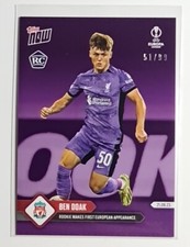 Topps Now UEL 23/24 - Card 006 - Ben Doak - Liverpool - Limited #/99