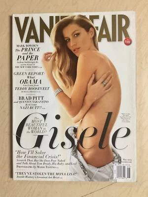 май 2009 Vanity Fair журнал Жизель Bundchen сексуальный чехол + Анна Paquin - Изображение 1 из 4