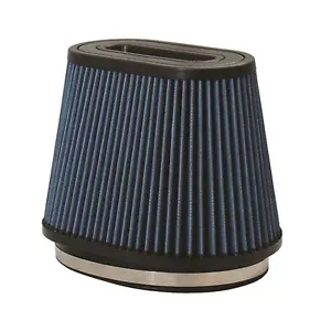 Injen(X-1023-BB) AMSOIL Ea Nanofiber Dry Air Filter-8 1/2 Oval Filter 9 1/2 Base - Picture 1 of 1