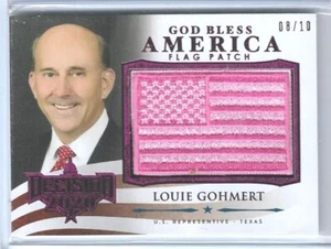 2022 DECISION VAULT 2020 LOUIE "THE LIP" GOHMERT GOD BLESS CARD #GBA-37 ~ /10 - Picture 1 of 2