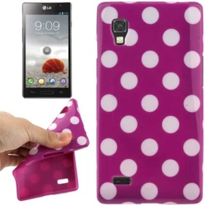 Futerał ochronny Design Backcover Etui na telefon komórkowy w kropki do LG Optimus L9 / P760 TOP - Zdjęcie 1 z 4