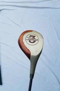 De colección Titleist 3-Madera Derecha con True Temper Power-Step 1 Eje de Acero - Imagen 1 de 4
