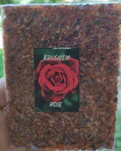 Incense Rose Jerusalem Holy Resin Land Holy land Blessed Hand Made Gift - Picture 1 of 3