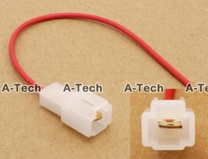 NEW A/C Compressor clutch coil Connector 1 Wire Harness TOYOTA HONDA MAZDA - Picture 1 of 5