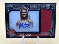 2016 Topps UFC Museum Collection Paige VanZant Signature Swatches Relic Auto /99