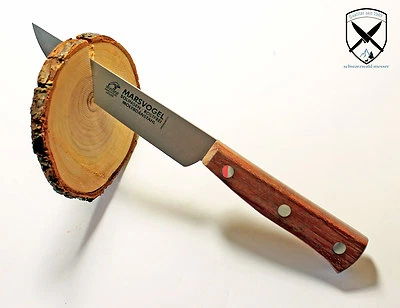 Cuchillo de carne reloj de pan ancho Bubinga madera Marsvogel Solingen RF.824503