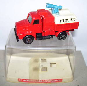 Guisval Firefighters Airport Volvo Bomberos 45 Ho 1/87 Box