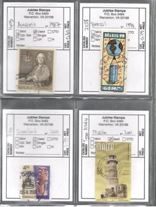 BETTER GRADE USED WORLDWIDE STAMPS X 04 SELECTIONS: Scott Value: $ - Picture 1 of 1