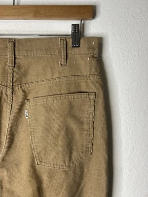 Vintage Early 80s Levi’s 646 White Tab Corduroy Bell Bottom 32x32.5 (Tag 34x33) - Image 1 of 4